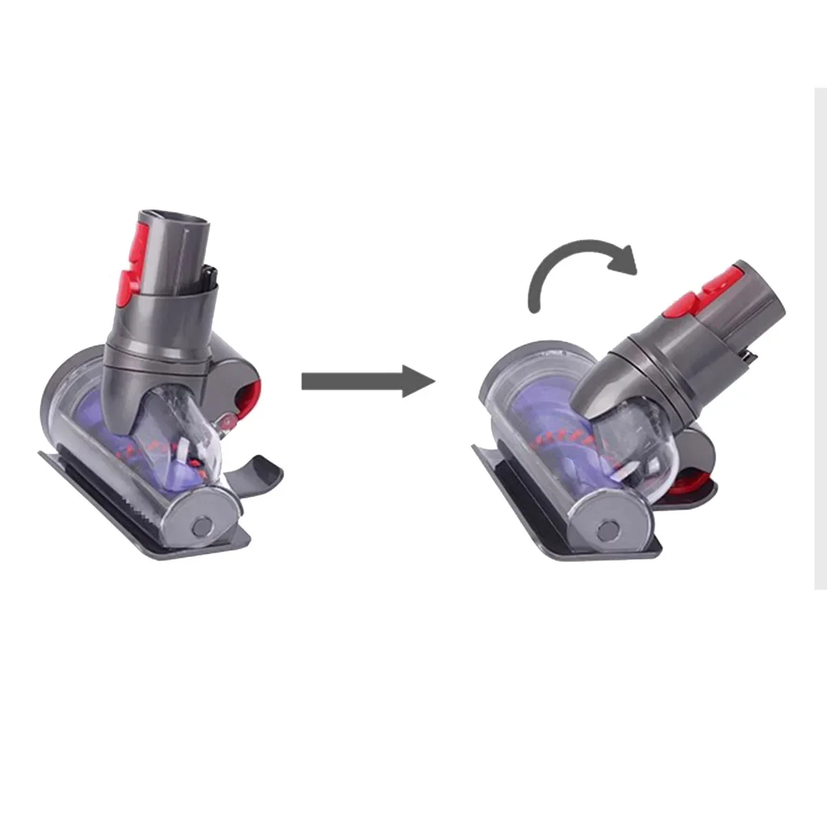 For Dyson V10 slim digital slim V12 slim SV18 SV20 mini anti tangling electric brush head