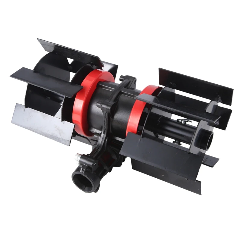 Universal Alloy Lawnmower Mower Accessory Straight Oblique Blade Loosening Trenching Weeding Deep Plowing Wheel 10Cm