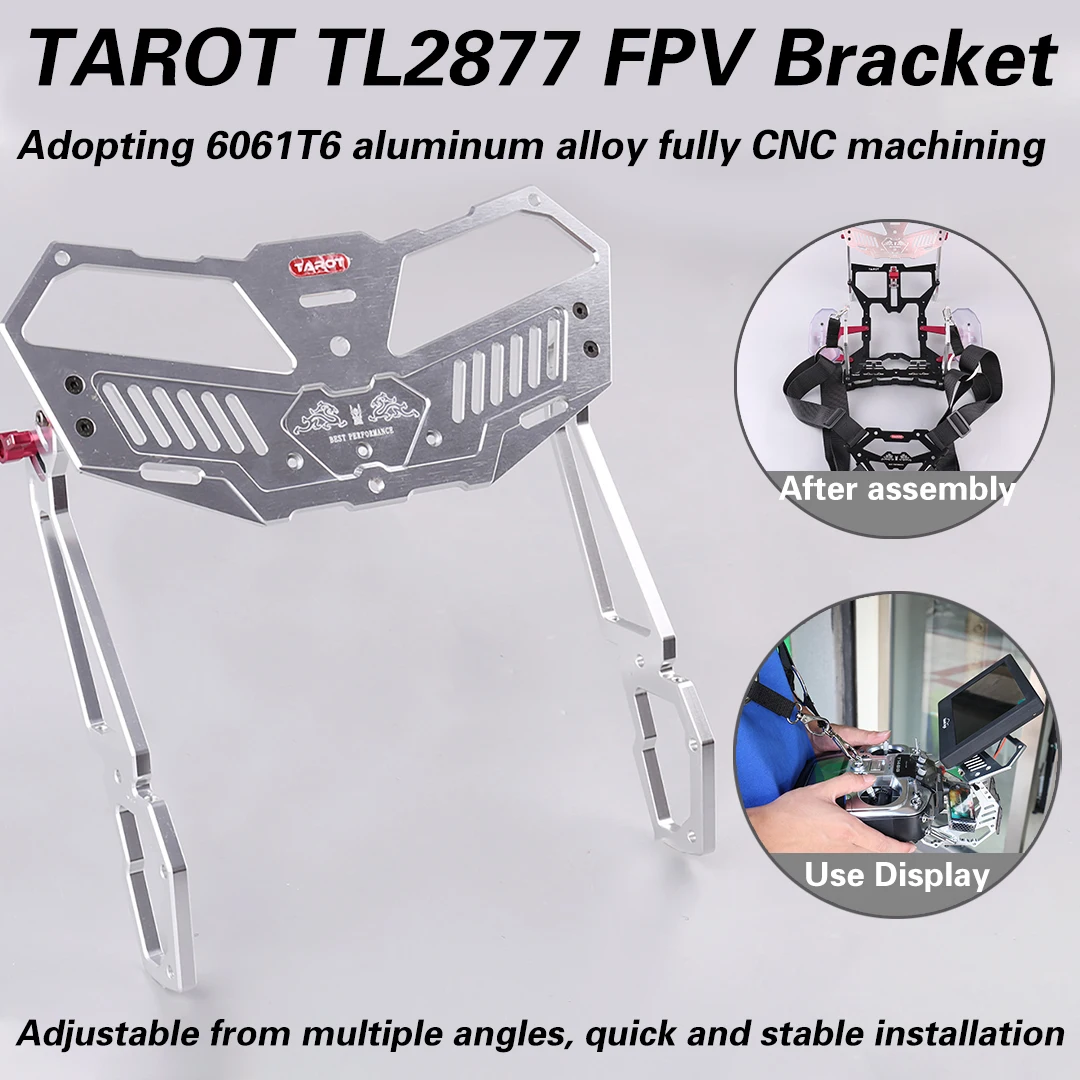 Tarot Aluminum Alloy Transmitter Remote Controller Display Tray FPV Monitor Support TL2877