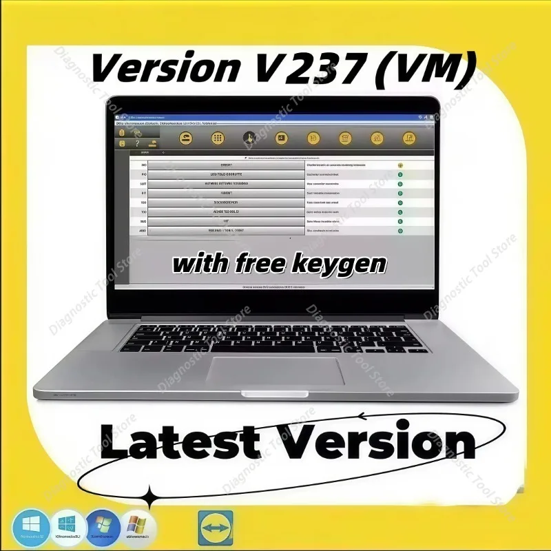 

Новейший диагностический инструмент Can Clip V237 SW V215 V212 V209 V220 для Renault, Reprog V191, Dialogys V4.72, Automot