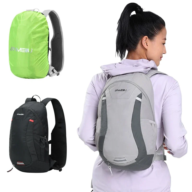 Sports Backpack for Cycling Anmeilu Fashion Hiking Jogging Men Women Outdoor Water Resistant Backpacks Unisex Hydration Backpack