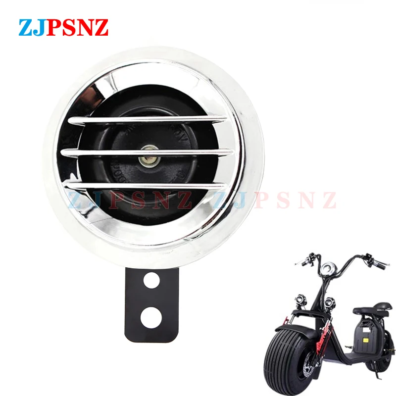 60V Horn Tweeter Electric Horn Electric Vehicle Modification Parts Air Horn Universal For Citycoco Electric Scooter e-bike