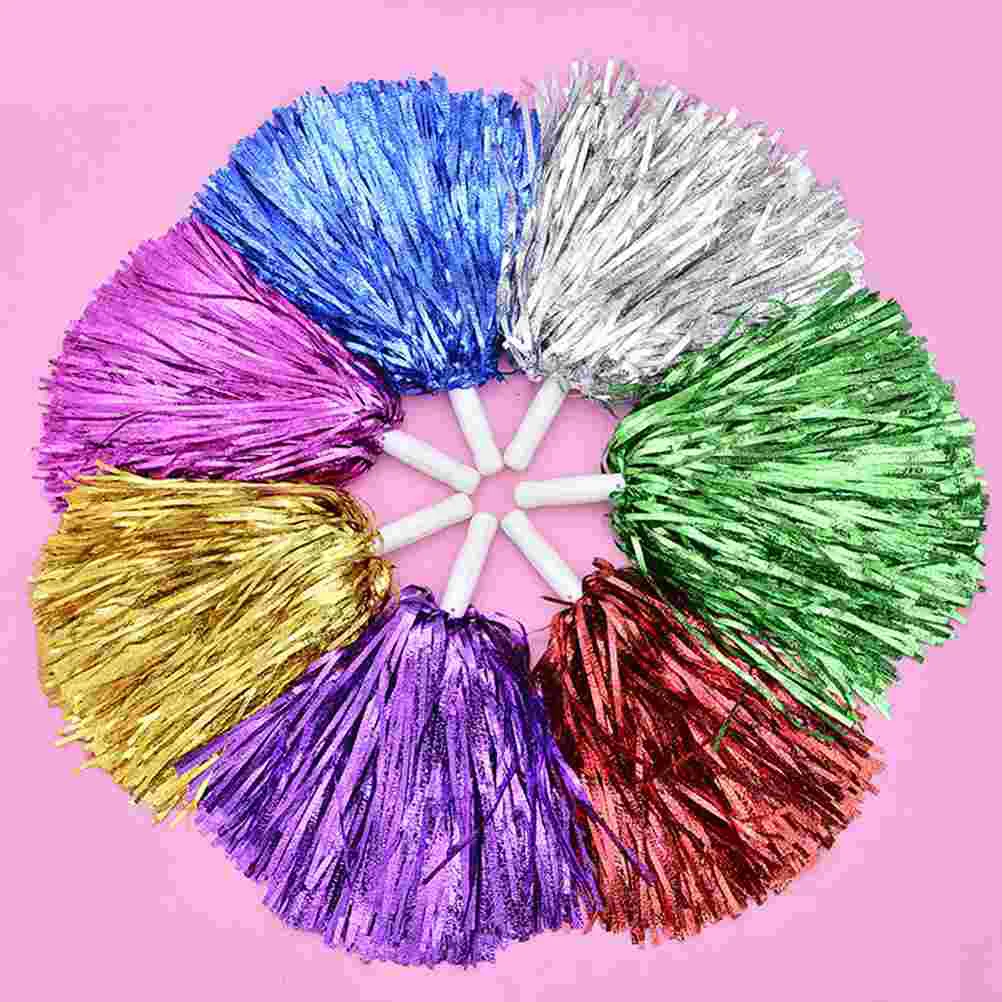 

Pom Pom Pom Pom Pom Poms из фольги Diy Cheer Pom Poms