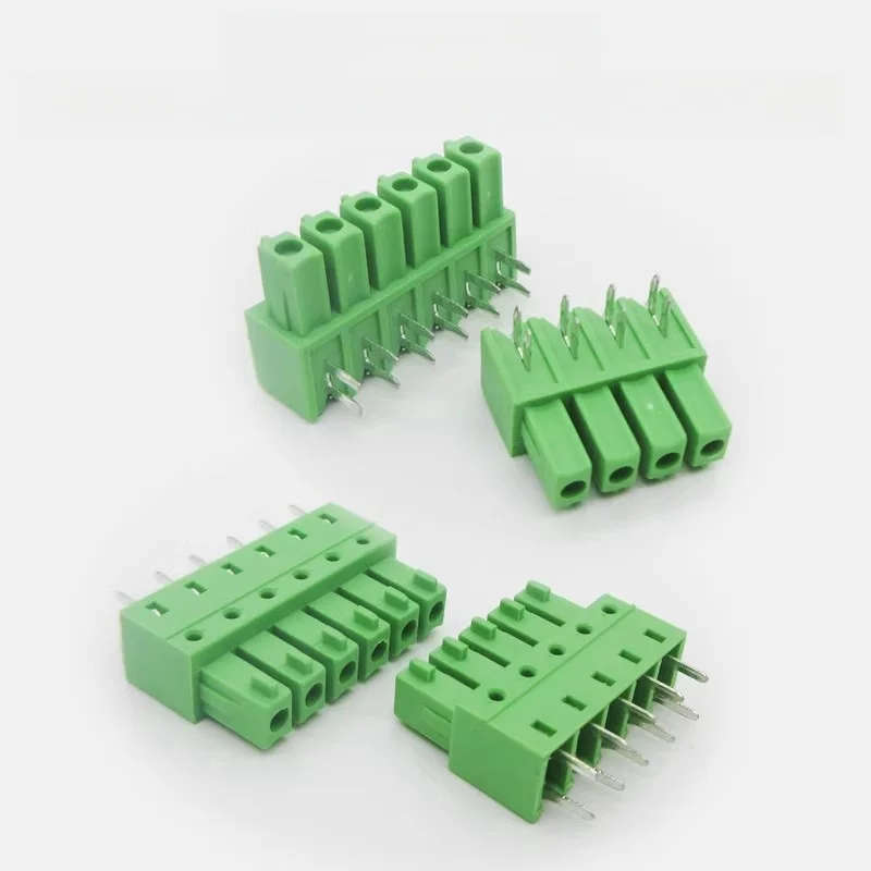 100PIN GREEN 15EDGA 3.81MM 2P ~ 12P PCB PLUG-IN TEMINAL BLOCKS KF2EDGA IMC1.5/-G-3.81 EC350VR BCL-SMT3.81/90 MF203 CONTACT