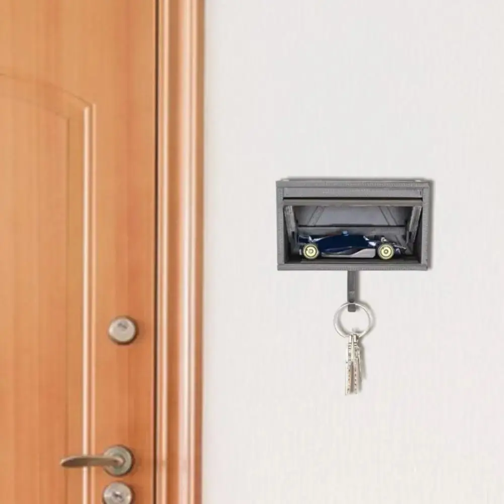

Open Garage Door Design Modern Key Holder Wall Mount Engaging Ornament Car Garage Key Holder Decorative Easy Installation