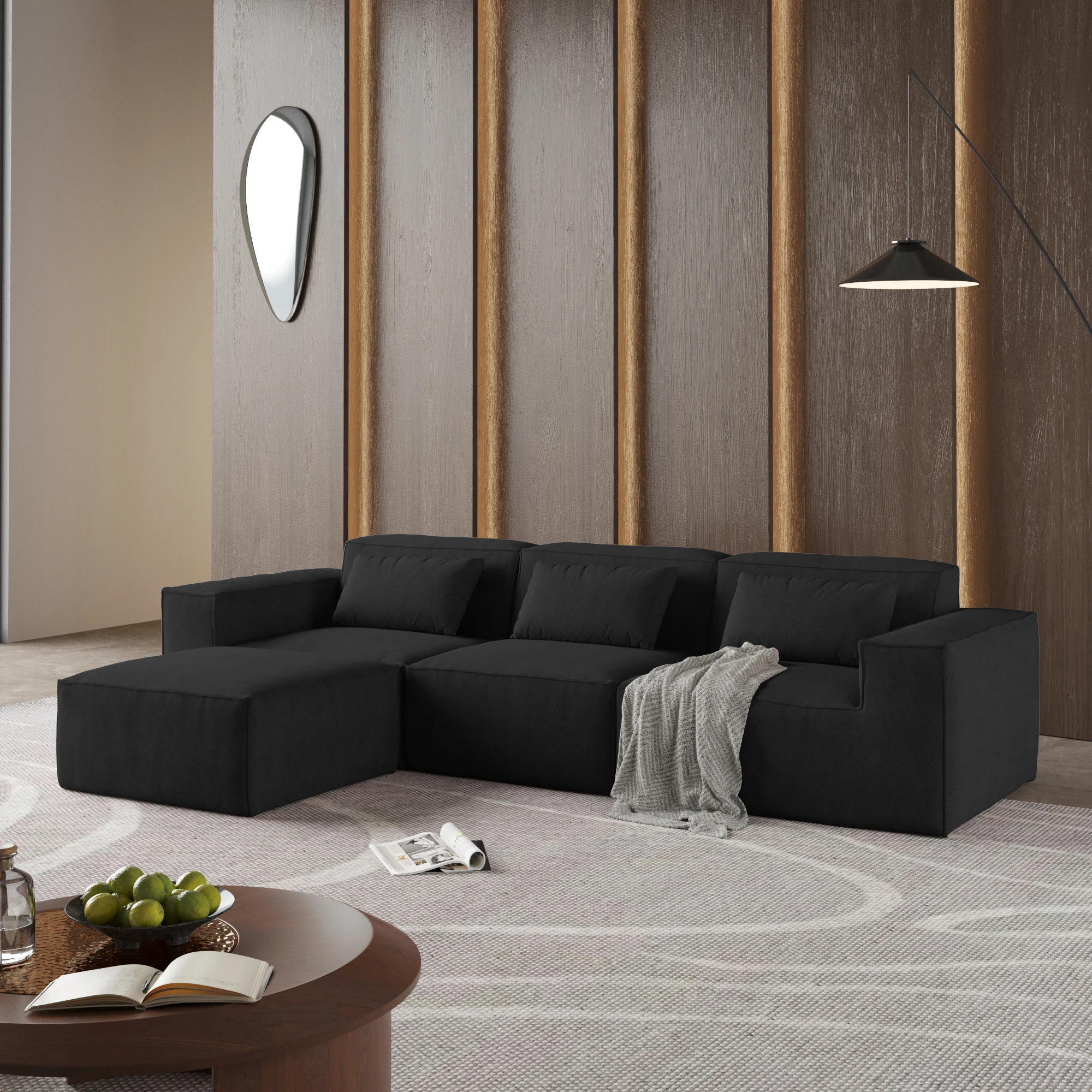 Sdorens Modular Sectional Sofa 118.62