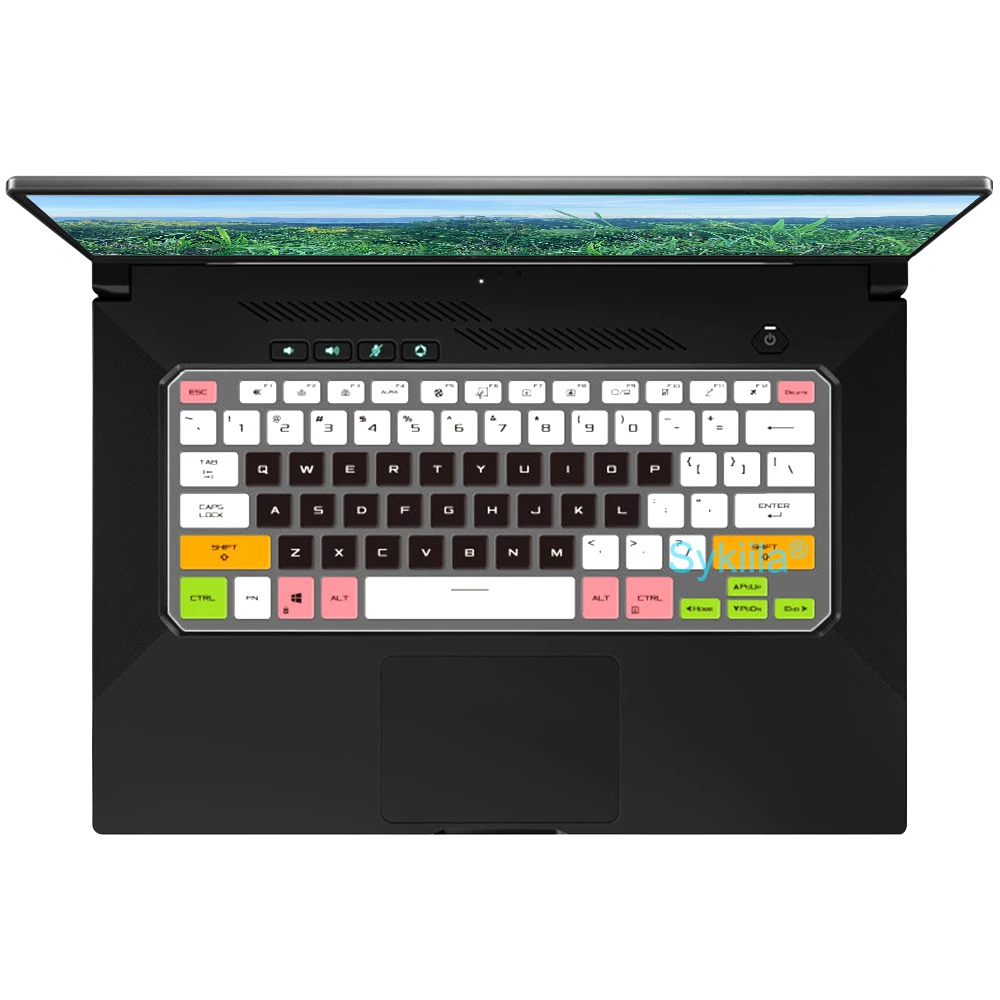 Tastaturabdeckung für ASUS TUF Gaming A15 A16 A17 A18 F15 F16 F17 FX507 FX607 FA608 FA808 FX608 Silikon-Schutzhülle 15 16 – Detail 14