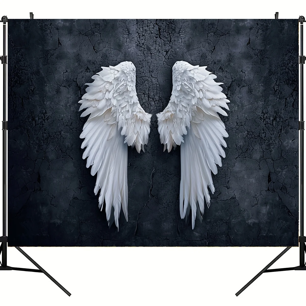 1 piece, Angel Wings background garbage wall photography background fashion art portrait photo shooting studio props