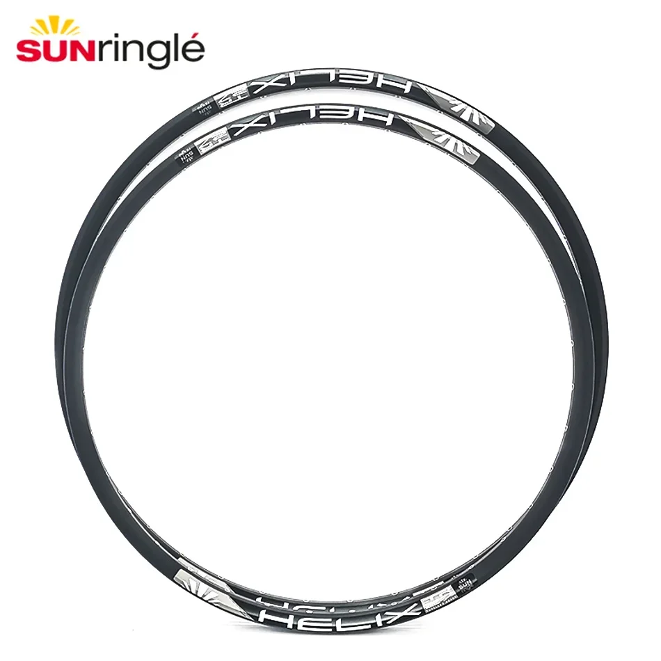 Sunringle HELIX Bicycle rim Aluminum alloy Mountain/road bike TR25 TR27 TR29 vacuum wheel rim 28H 32H wheel rim 29/27.5/26 inch