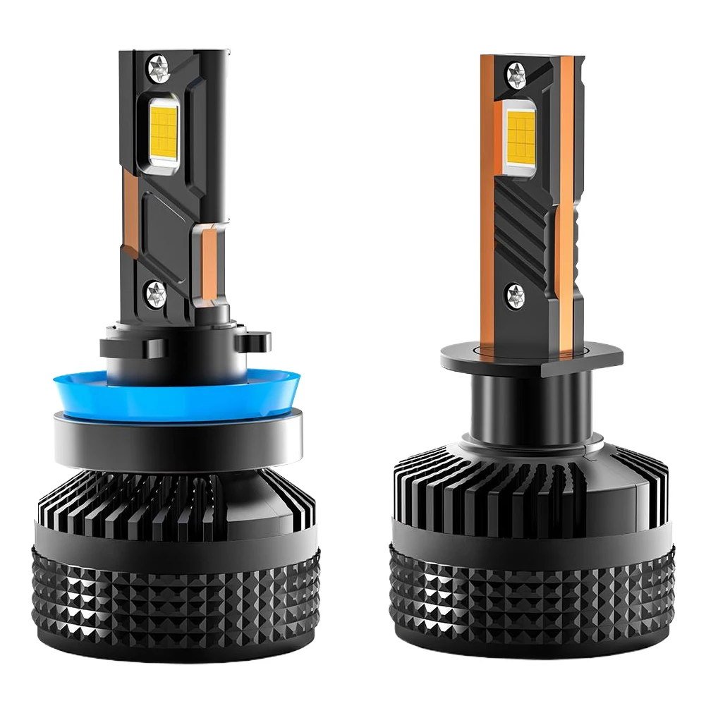 2Pcs LED Headlight Bulbs IP68 Waterproof H11 Auto LED Lamp Fog Bulb DC 9-16V Car LED Headlight 6000K LED Headlamp