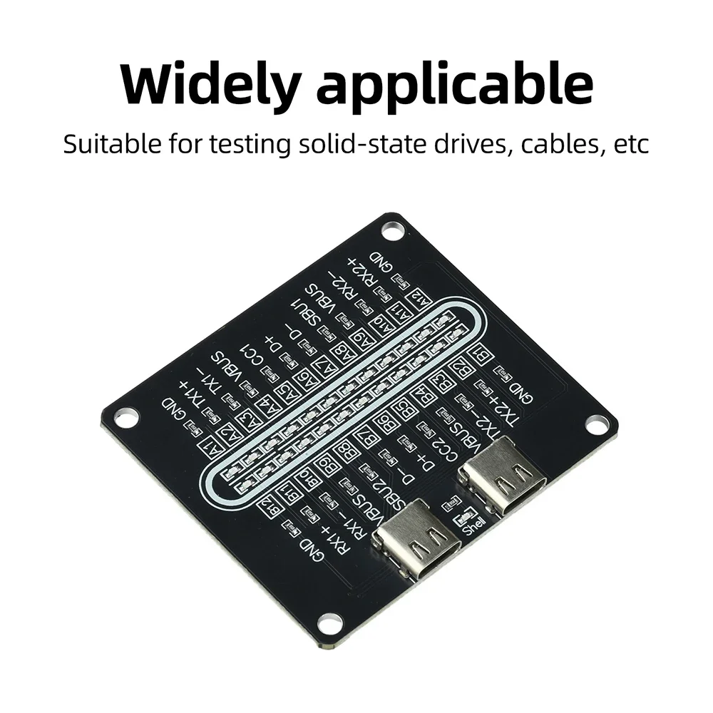 Type C to Type -C Cable Tester C to C Data Cable Testing Module  With LED Indicator  Electronic Kit