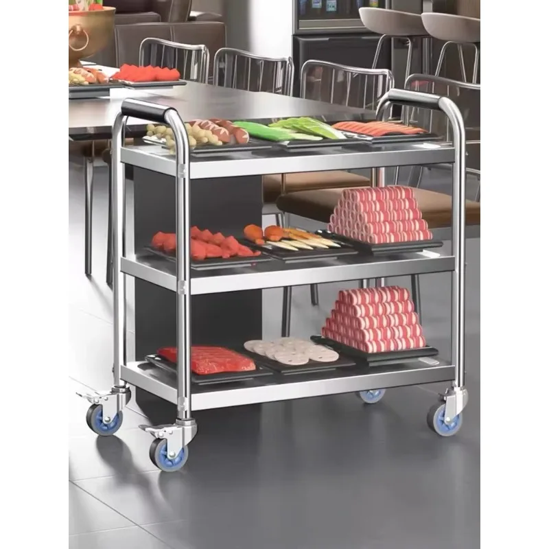 Serviços de hotel e restaurante Equipamento de catering em aço inoxidável para caminhões de coleta de alimentos Diversos limpos de caminhões de plataforma