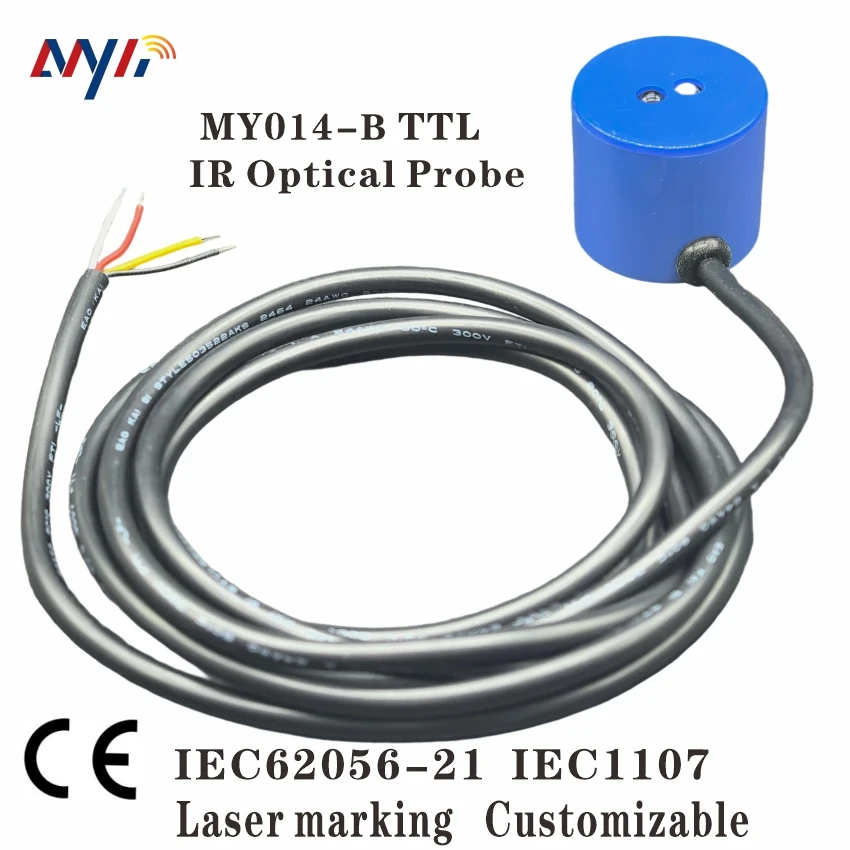 TTL to IR near Infrared optical Adapter for kWh Meter IEC62056 DLMS STS Meter Gas Meter Water Meter Read out