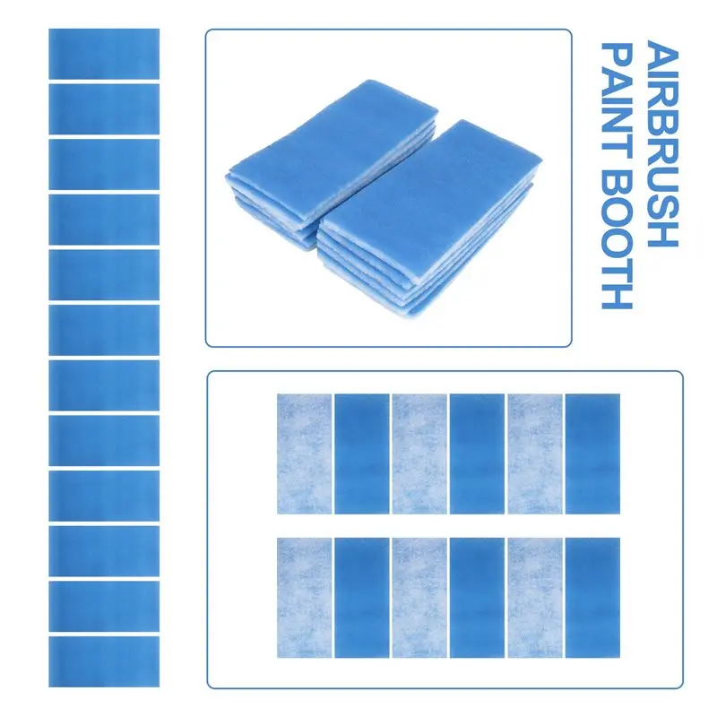NEW HOT In Stock-12Pieces Paint Booth Filters,Spraybooth Filter, Paint Booth Exhaust Filters For Replace Airbrush Spraybooths Pa