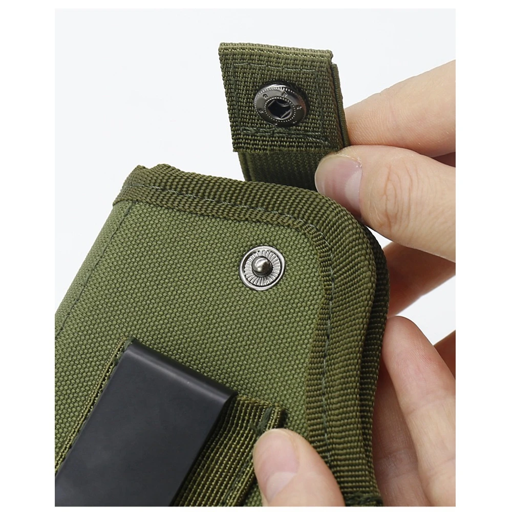 Rechts-Links-Waffenholster für Universal-Waffenmodelle, Jagd, taktische Pistolenholster, verstellbare Taille, Pistolentasche – Detail 7