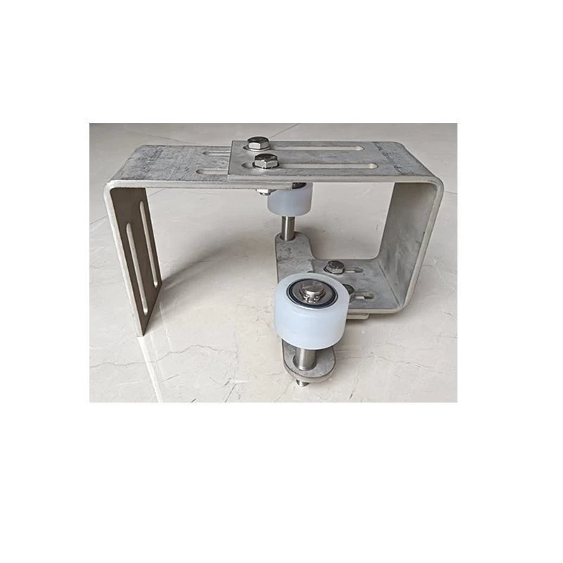 Guiding groove wheel, bracket accessories, fixing clip, anti-collision stainless steel adjustable limit translation tool
