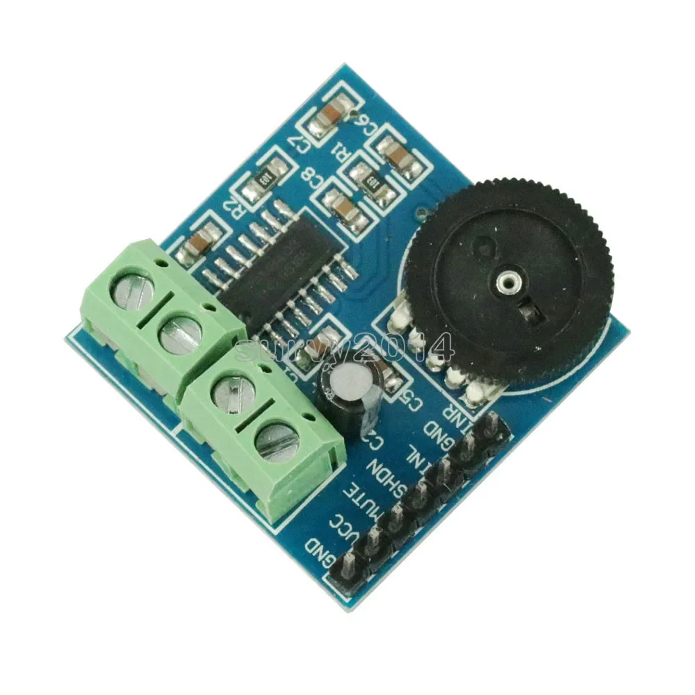 Mini PAM8403 3W two 2 Channel Way Double Track Power Audio Amplifier Module Volume Adjustment Stereo Filterless 5V Control Board