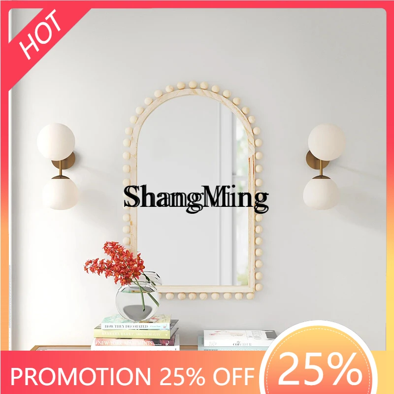 

CL arched bathroom mirror wall-mounted creative bathroom mirror I am washstand makeup porch art decorative mirror