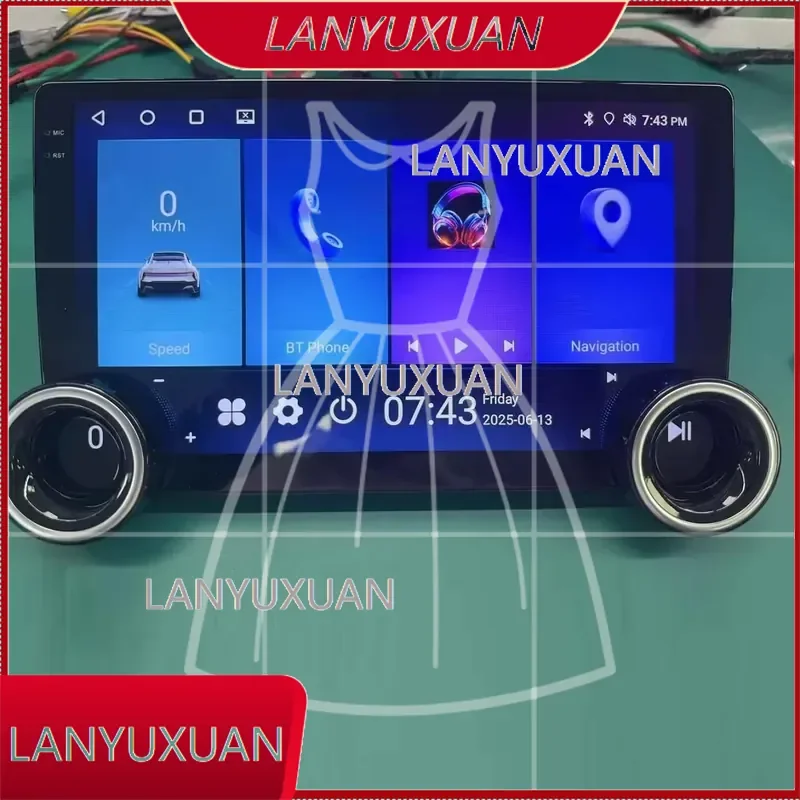 10.1Inch Diamond X80S Dual Button Android Wifi T100 2+32G Autoradio Android Car Radio Machine