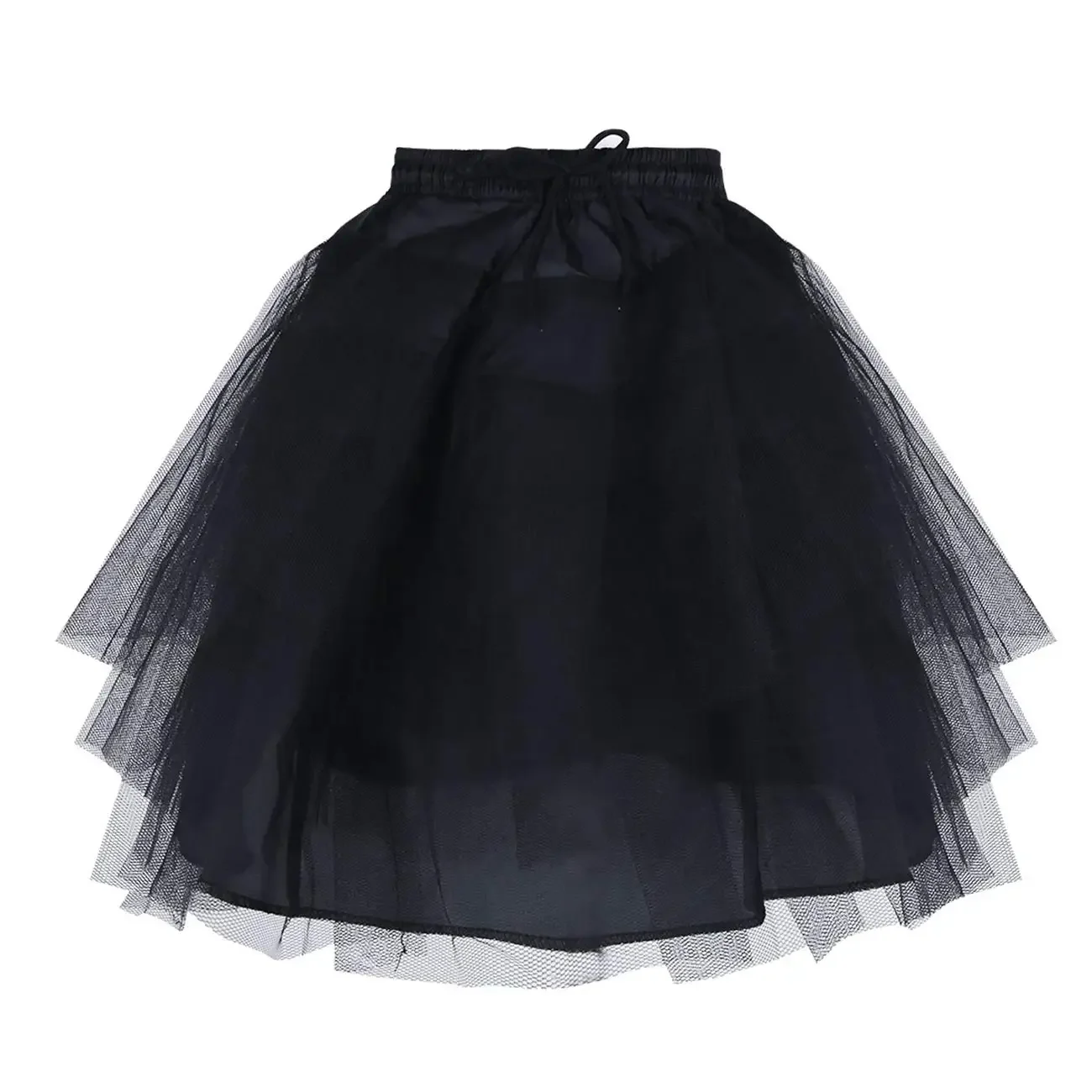 Kids 3 Layers Wedding Party Flower Girl Petticoat/Underskirt/Crinoline