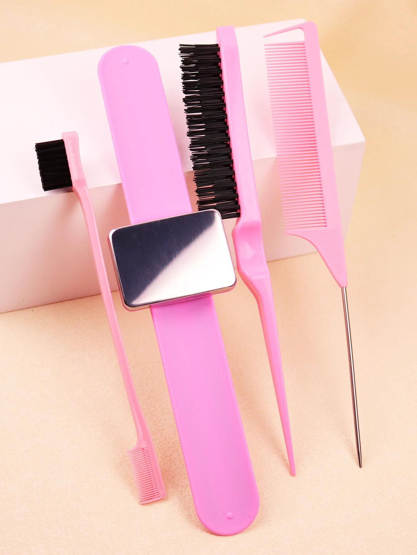 4pcs Hair Brush Set for Wigs, Essential Styling Tools