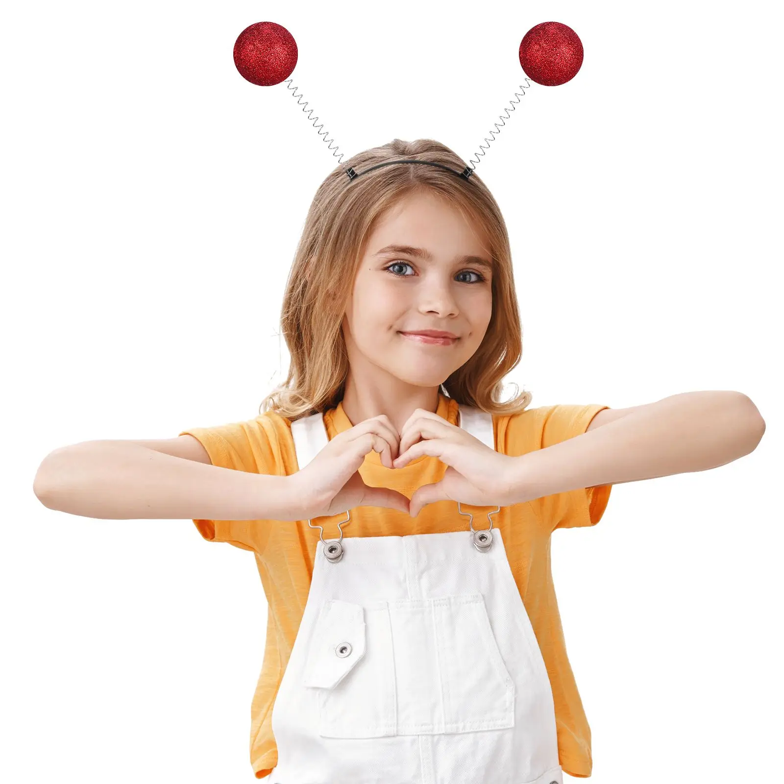 

Accessories Alien Headband Woman Hair Hoop Plastic Glitter Party Headbands Antenna Adults