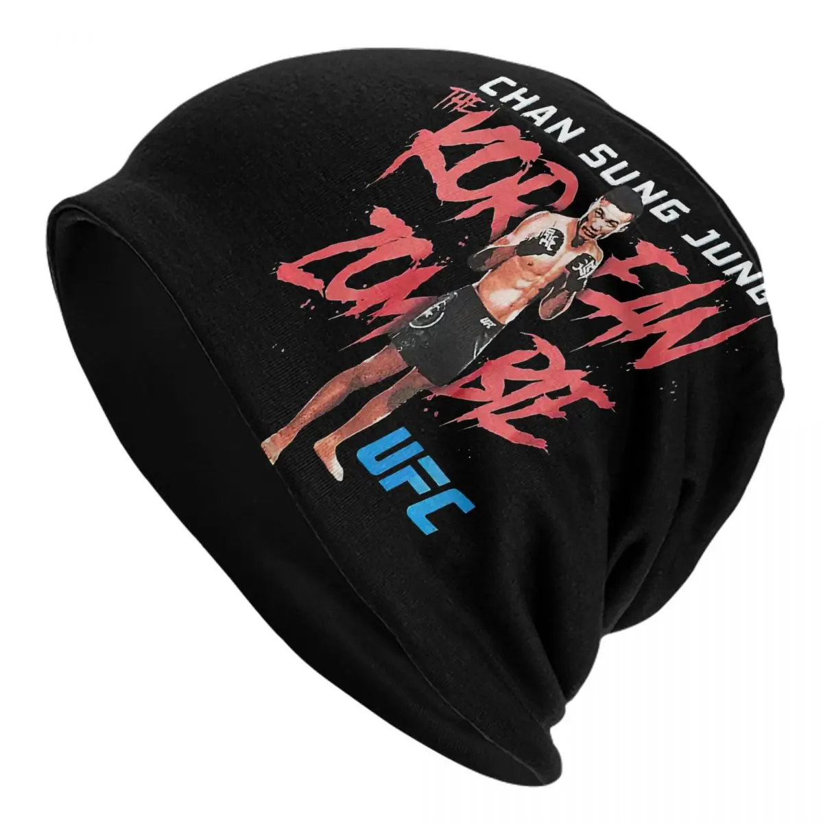 Fighting Athlete Chan Sung Jung Skullies Beanies Caps Sung Jung Thin Hat Autumn Spring Bonnet Hats Men Women's Unisex Ski Cap