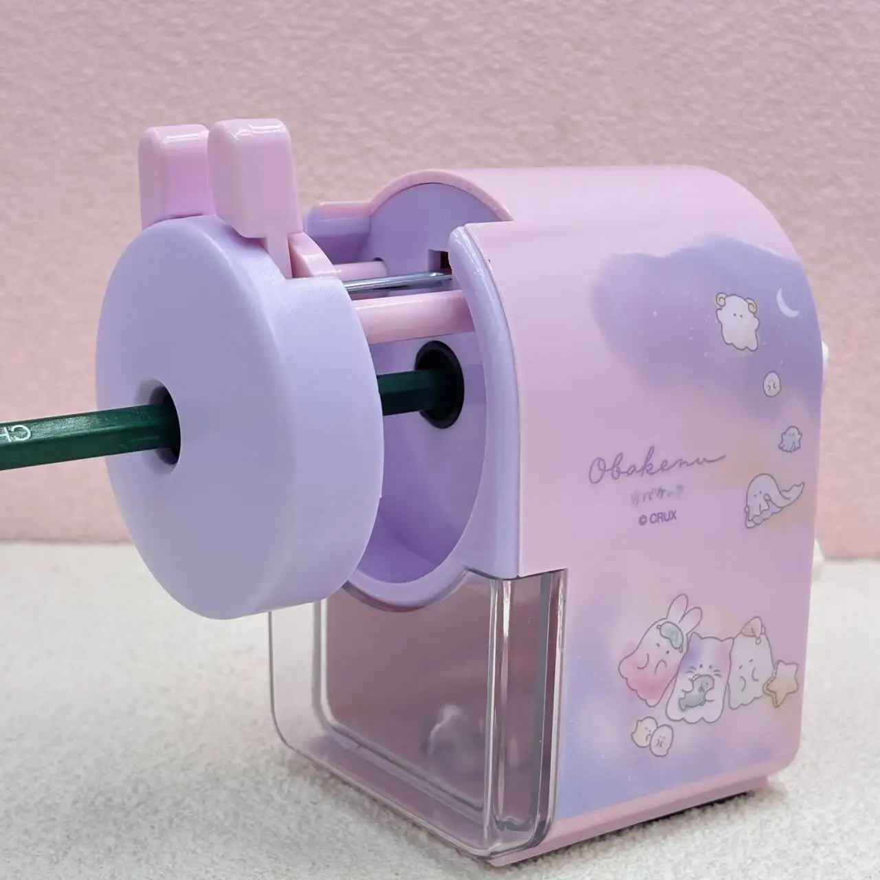 Multi-Function Pencil Sharpener Cute Cartoon Pink/blue Pencil Sharpener Automatic Lead Feeding and Discharging Students Gifts