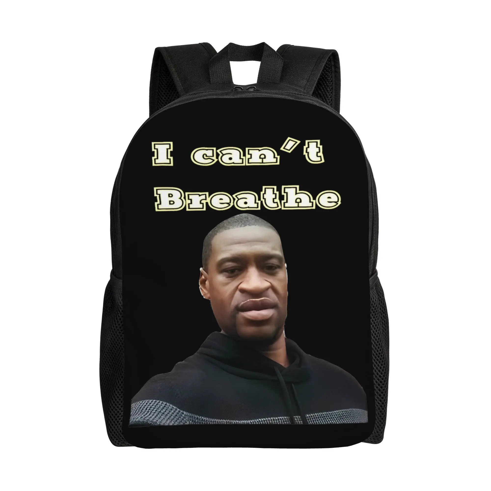 

Рюкзак Crazy I Can't Breathe Rip Georging-Floyding, велосипедные рюкзаки, унисекс, милые школьные сумки, дизайнерский прочный рюкзак