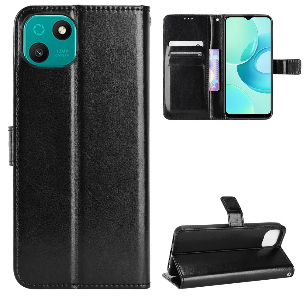 For Wiko T10 Case Luxury PU Leather Wallet Lanyard Stand Shockproof Case For Wiko T10 T 10 WikoT10 Protective Phone Bag