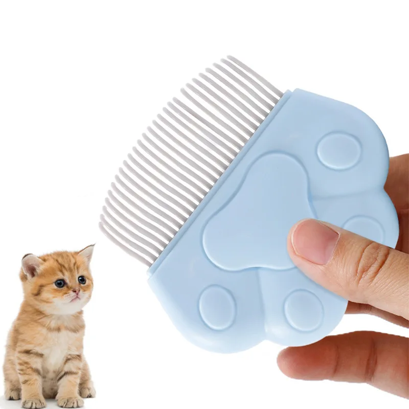 Cat Comb Brush Divine Hair Loss Remove Floating Hair Open Knot Pet Ragdoll Long Hair Cat Special Shell Pin Comb