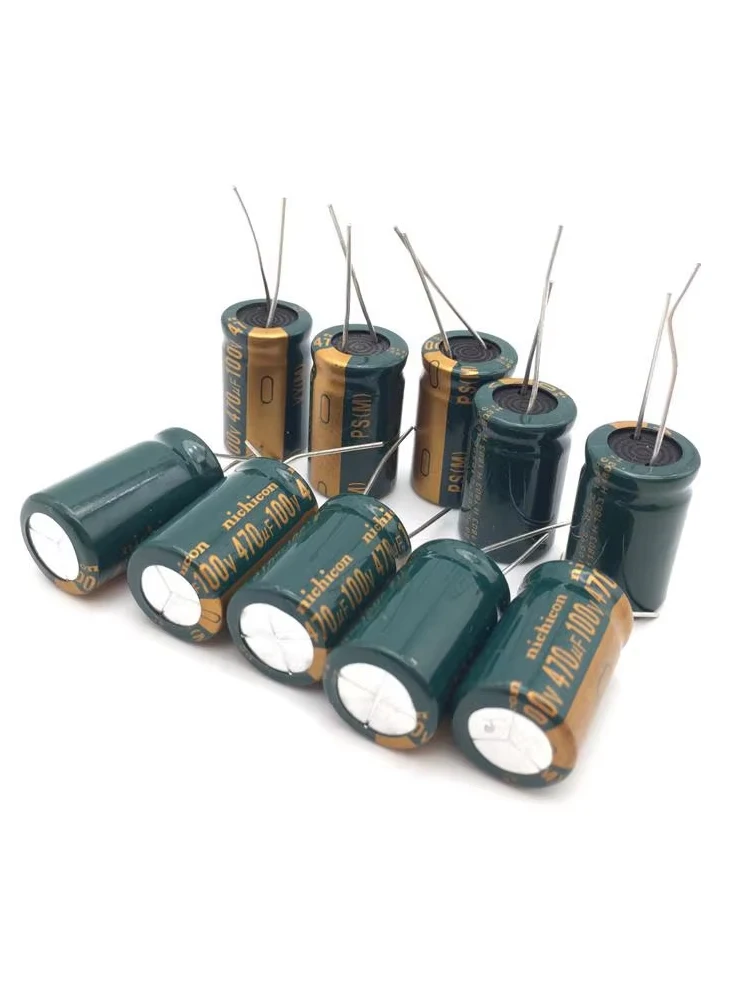 5 szt. 470UF 100V 16x35mm 105C Radialny kondensator elektrolityczny wysokiej częstotliwości o niskiej rezystancji — zdjęcie produktu 7