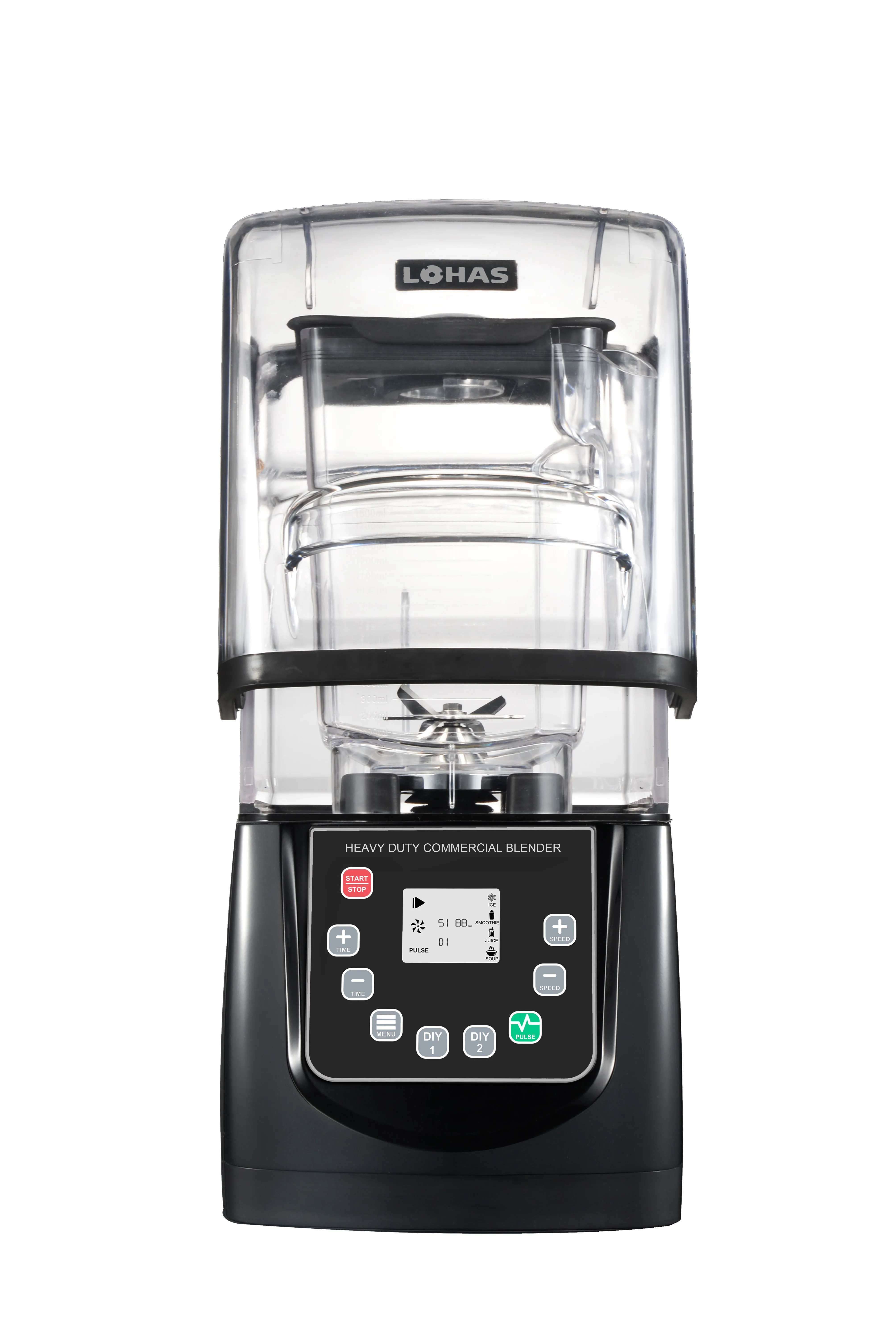 عصارة كهربائية 220 فولت متعددة الوظائف، خلاط تجاري، كسارة ثلج عصير