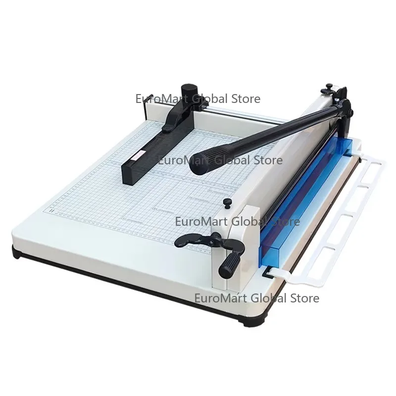 858 A3 Guillotine Paper Cutting Machine Heavy Duty Manual Trimmer Paper Cutter for A3 & A4 Sizes