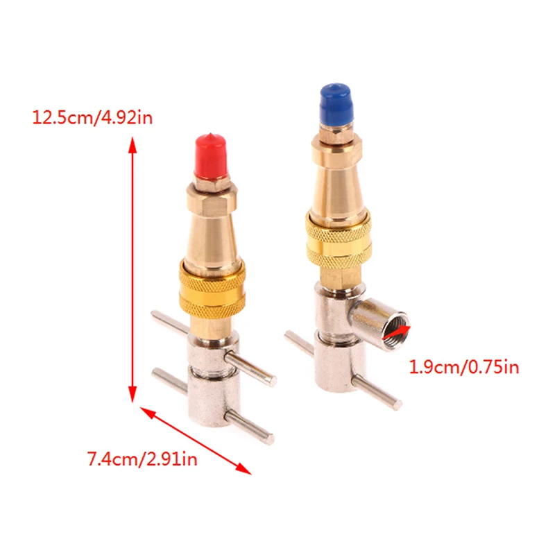 High Pressure Washer 1/4 \'FNPT Refrigerator Quick Coupling Unclogging Tools Washer Quick Connect Plug