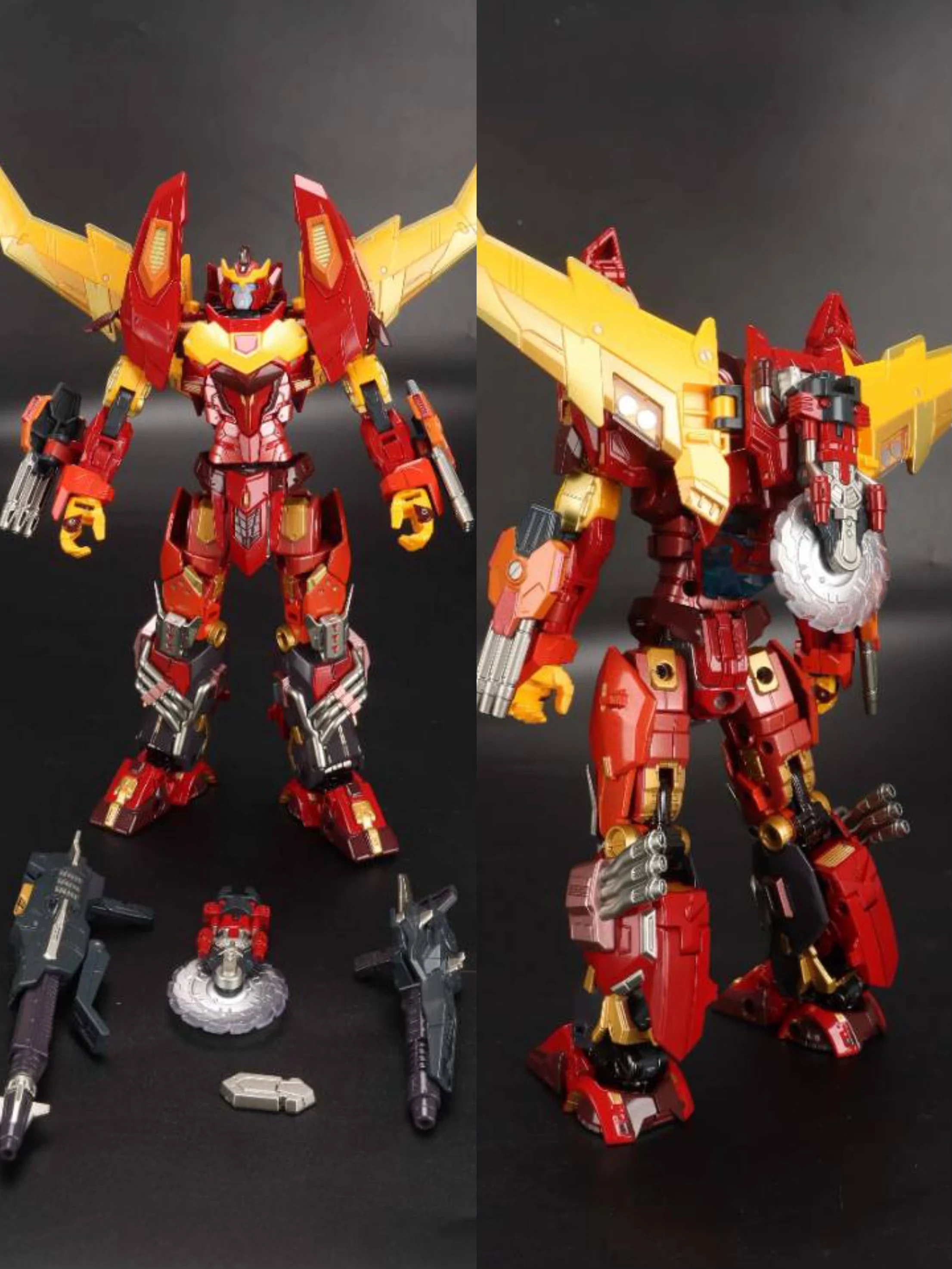 AT01 AT-01 Trasformazione Butianshi Hot Break Steel Machine Dio Modello di assemblaggio Giocattoli popolari Anime Action Figure