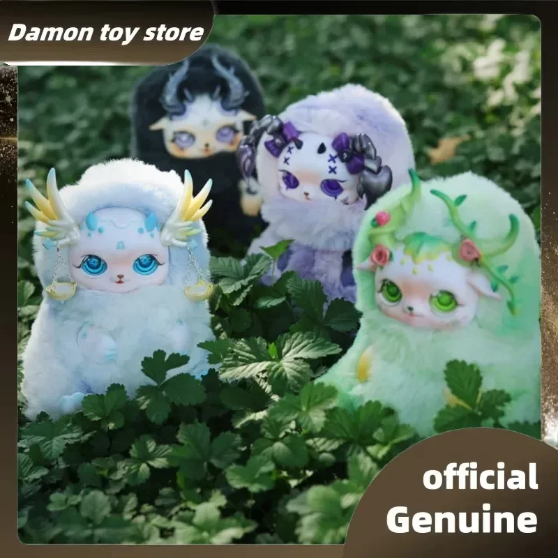 

Genuine Mobo Star Twelve Constellations Series Blind Box Soft Plush Vinyl Doll Mystery Box Girl Desktop Collection Surprise Gift