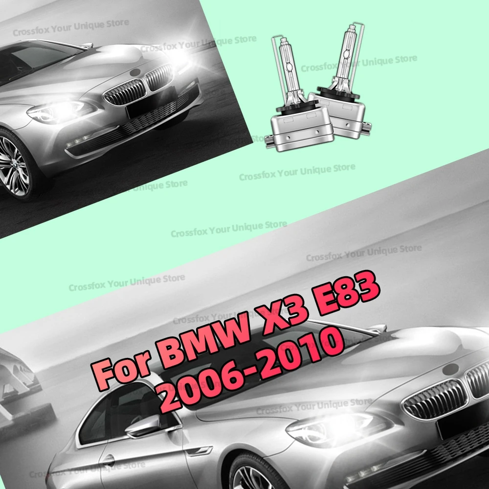 

2x высокояркие 6000K 8000K 10000K 35W HID D1S для BMW X3 E83 2006 2007 2008 2009 2010 HID ксеноновые лампы для фар