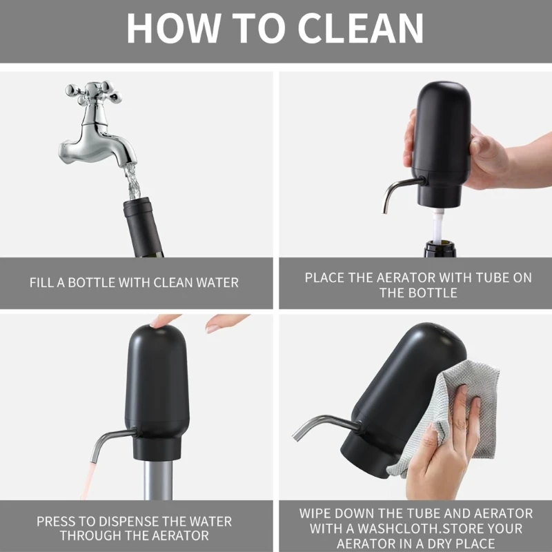 Автоматический разливщик вина, многофункциональный аэратор для вина, перезаряжаемый графин для вина