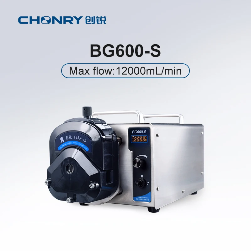 Chonry Concrete Digital Industrial Liquid Transfer Peristaltic Pump with Good Quality