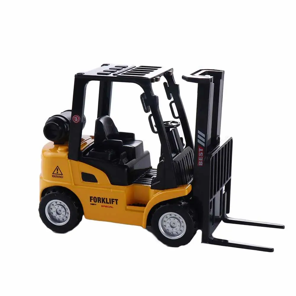 Vehicle Set Car Play Toy Educational Car Pallet Interactive Toy Die-Cast Model Forklift Friction Toy Vehicle Construction