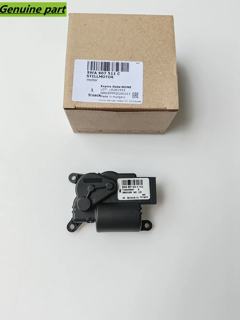 

New Genuine OEM 5WA907511C Heater Flap Motor Actuator For Audi A1 A3 R3S 2019 For VW Polo Golf Arteon 2018 On Skoda Seat