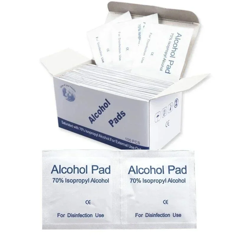 Portable 70% Alcohol Disinfectant Wipes