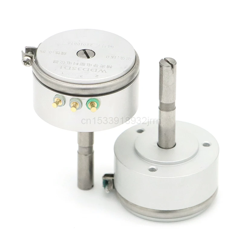 1Pcs WDD35D-1 Linear 0.5% 1K 2K 5K 10K Precision Conductive Plastic Potentiometer Angle Sensor Switch WDD35D1
