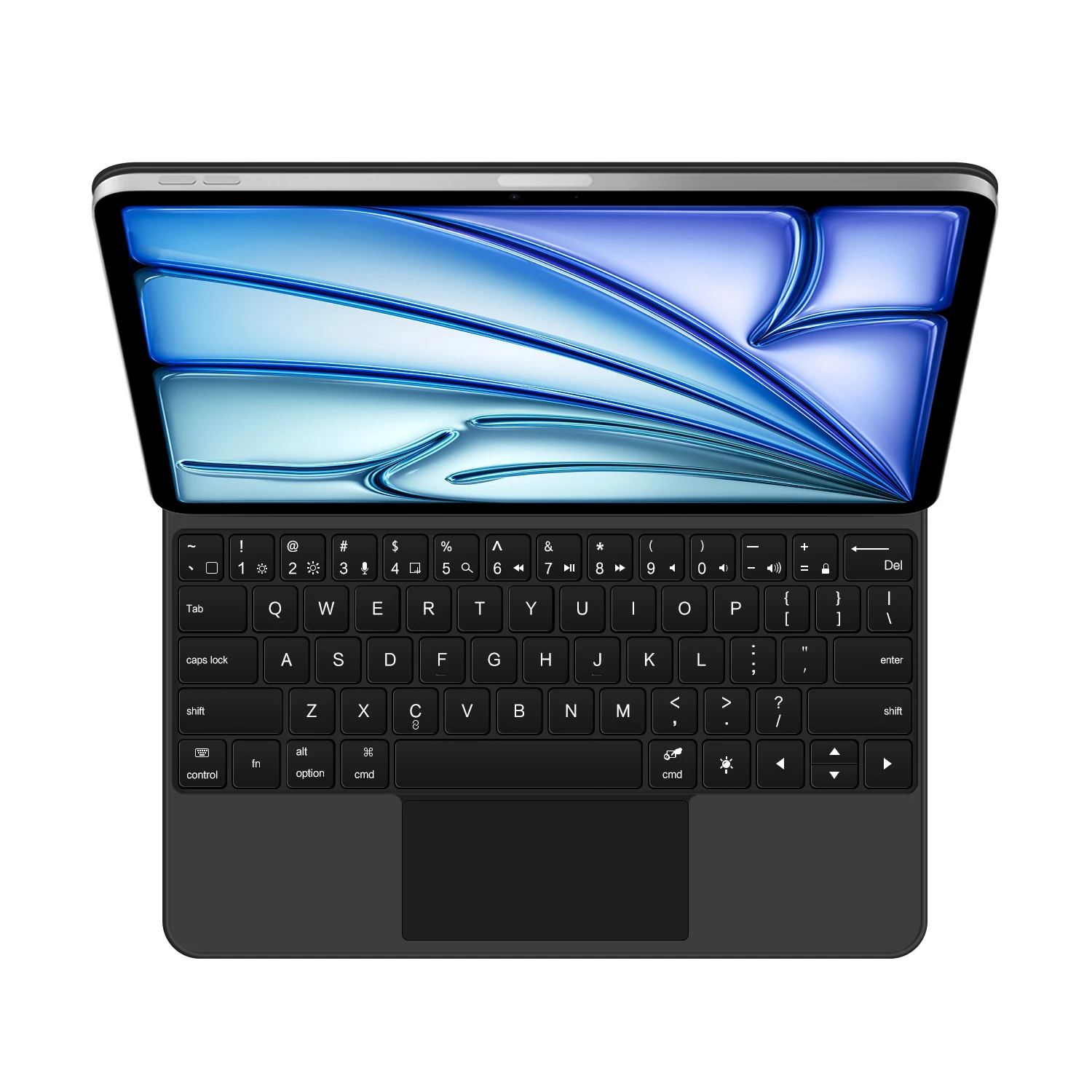 

Magnetic Magic Keyboard For iPad Air 13 inch M3 M2 Case for iPad Pro 12.9 3rd 4th 5th 6th Gen TouchPad Backlight Keyboard Cover