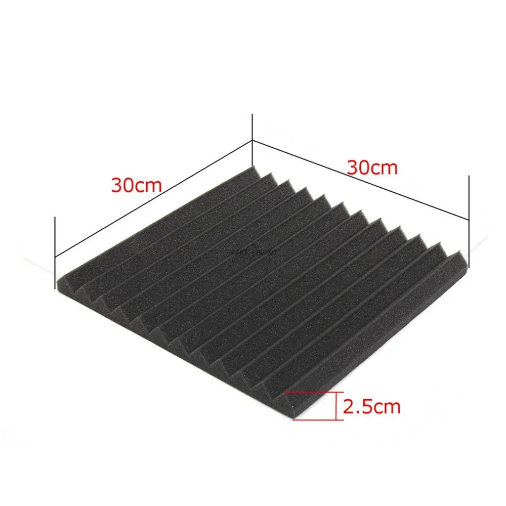 ¿Molestias Por El Ruido? Solución Rápida: Pack De 24 Placas Acústicas Denotip (30x30cm) – Adhesión Fácil