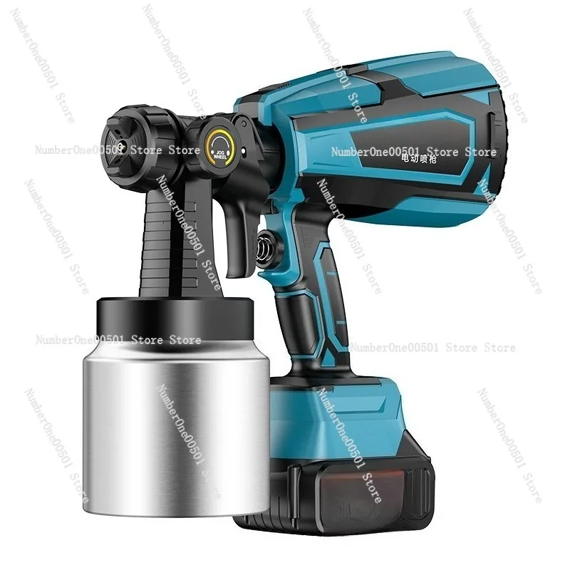 

Беспроводной электрический краскопульт с литиевой батареей, ручной, для домашнего ремонта и покраски