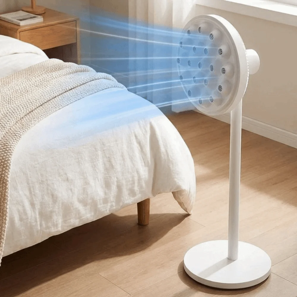 Universal Fan Cooling Cover Plastic Low Noise Electric Fan Cooling Cover Efficient Physical Cooling Fan Supercharger for Home