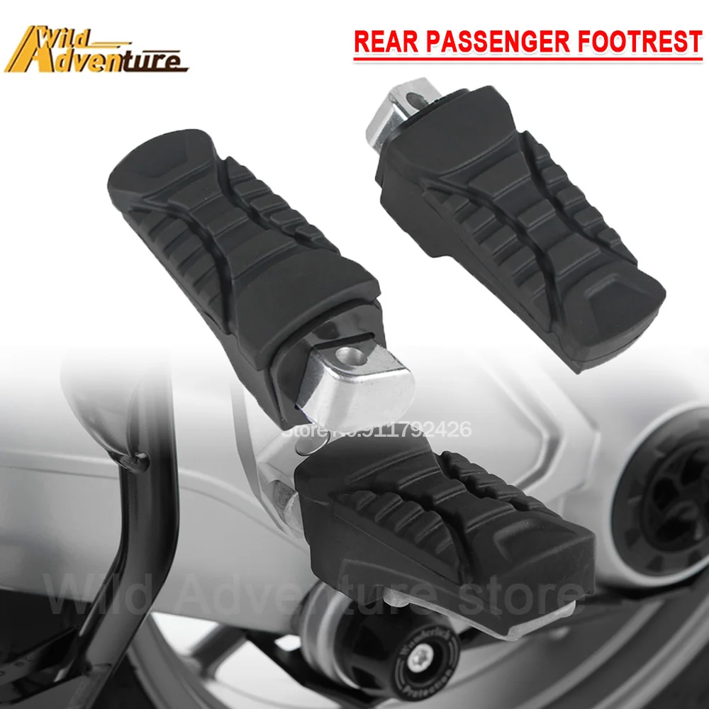 

Motorcycle Rear Passenger Footrest Foot Pegs For BMW R 1250GS ADV Adventure LC S1000XR Aluminum Footpeg Bracket Rubber Cover