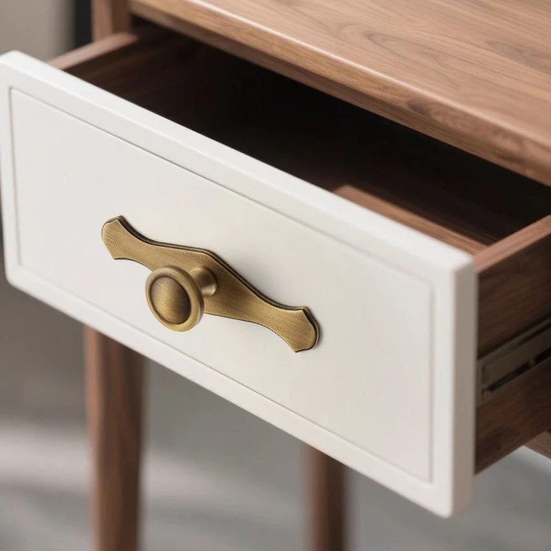 

Solid Brass Handles for Furniture Simple Handles for Cabinets and Drawers Kitchen Cabinet Drawers Handles Shoe Cabinets Pulls